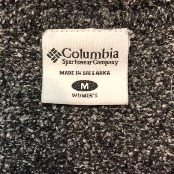 SOLD Columbia Sweater in Heathered Charcoal Gray - Picture 5 of 9